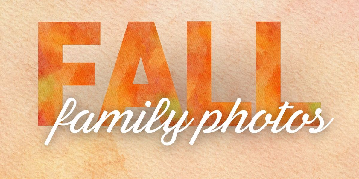 Fall Family Photos