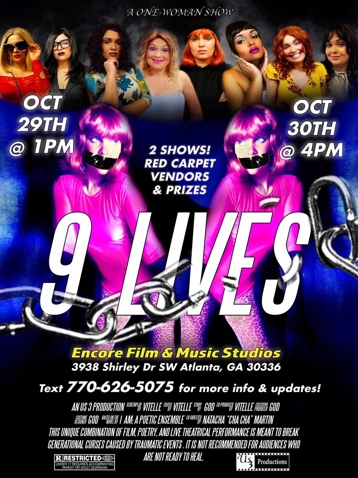 "9 Lives" - One Woman Show