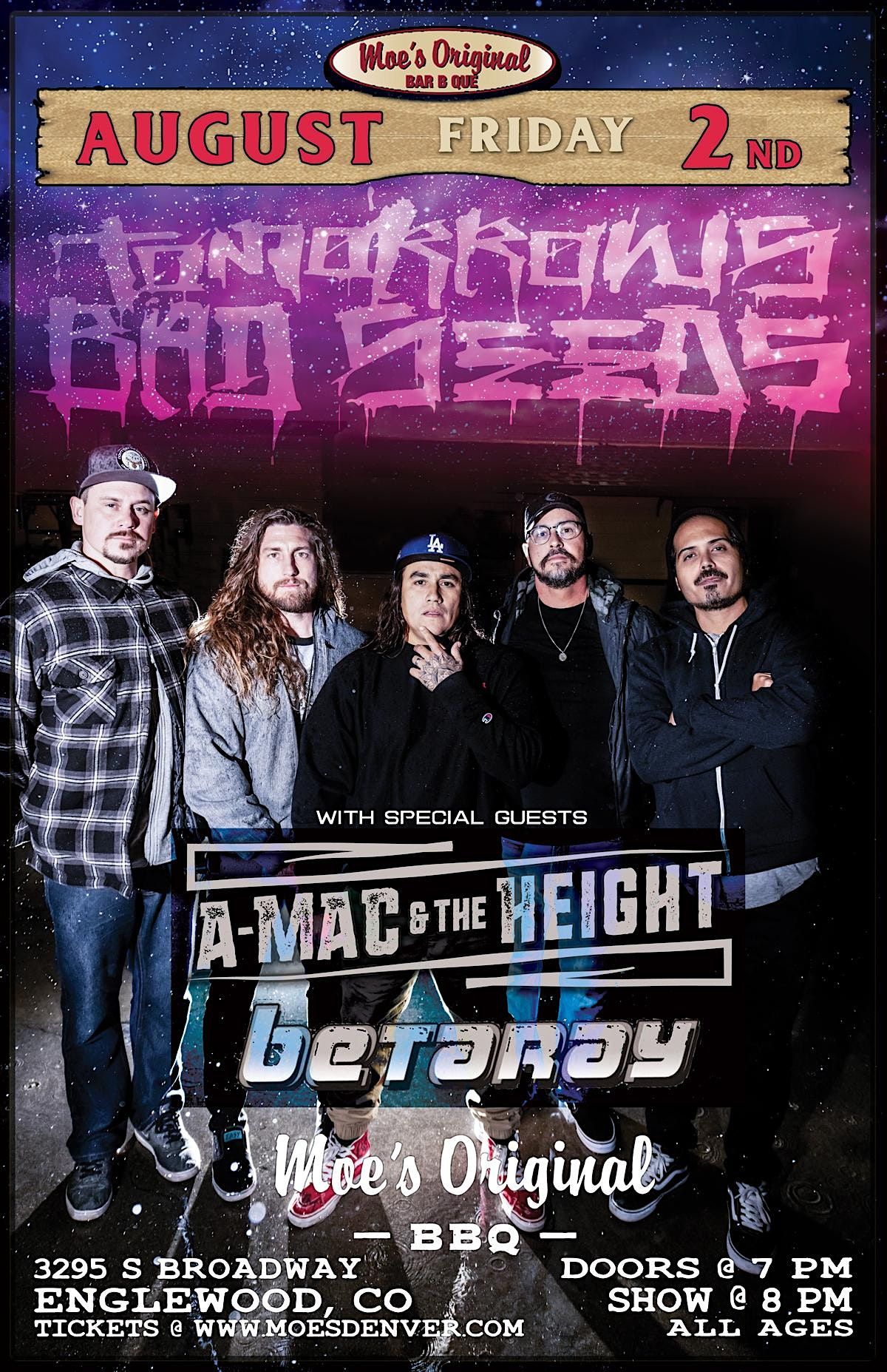 Tomorrows Bad Seeds w\/ A-Mac & The Height + BetaRay