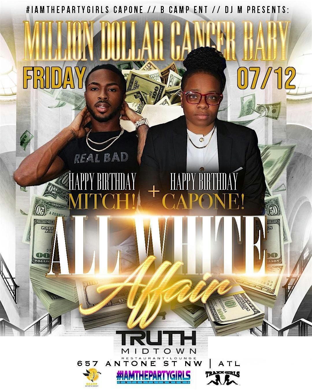 All White Cancer Bash