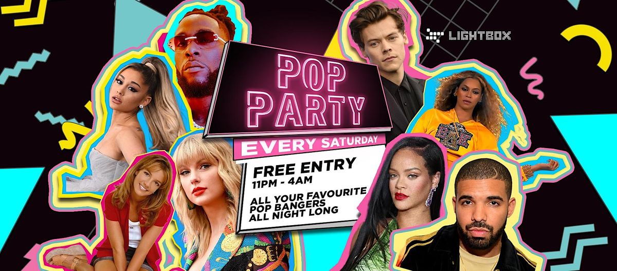 Pop Reception Pop Party - Pop All Night Long, Lightbox, London, 25 February to 26 ...