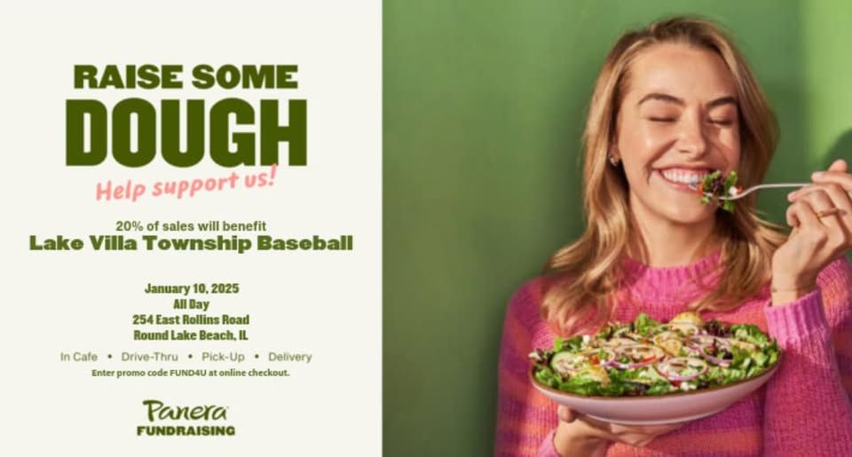 LVTB Fundraiser - Panera Bread January 10th