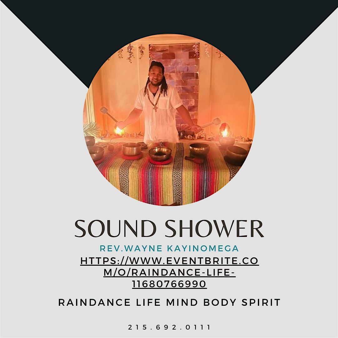 Sound Shower Immersive Healing with Wayne KayinOmega