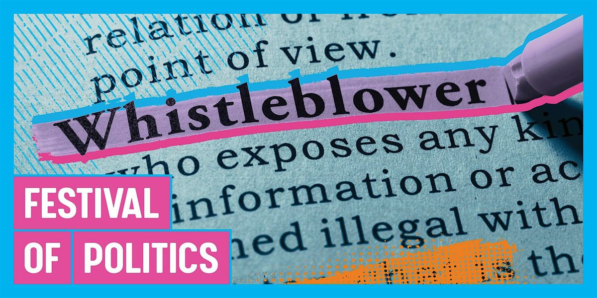 Why do we need whistle-blowers?