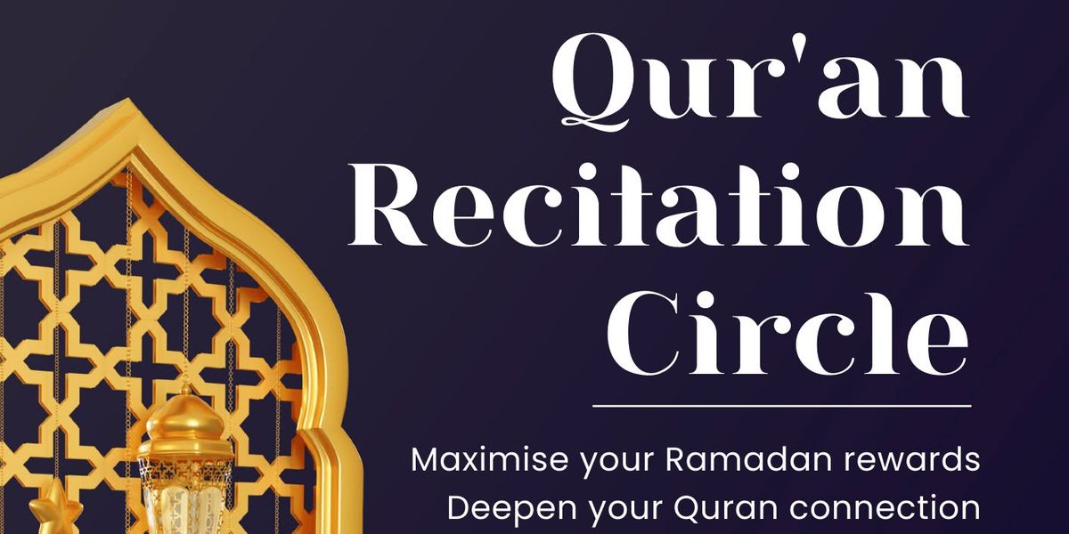 Weekly Quran Recitation Circle T1 2025