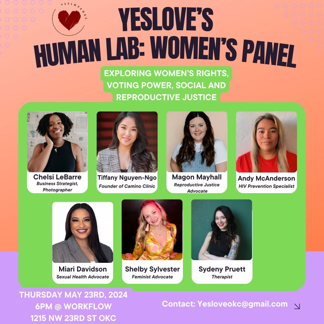 YesLove\u2019s Human Lab: Women\u2019s Panel