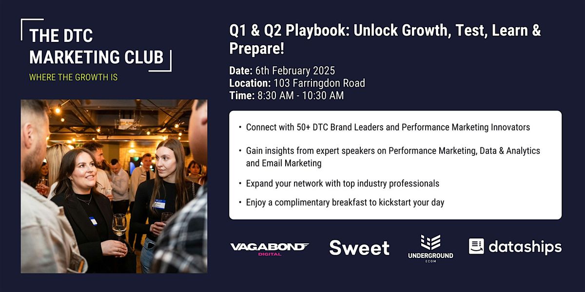 Q1 & Q2 Playbook: Unlock Growth, Test, Learn & Prepare!