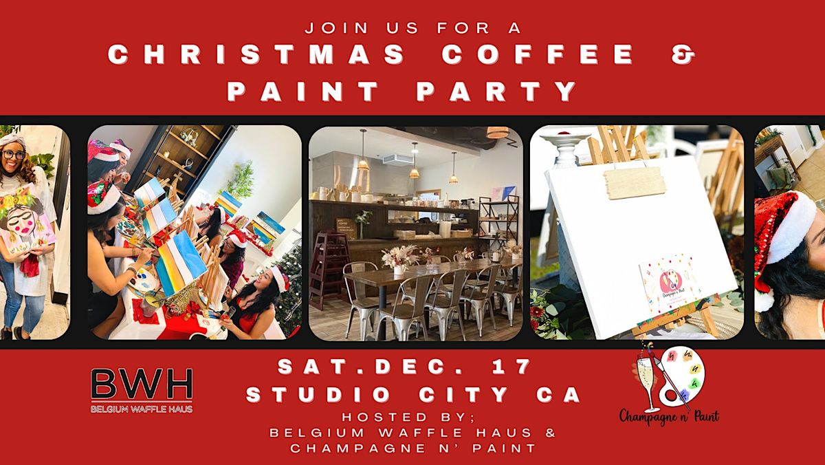 HOLIDAY COFFEE AND PAINT PARTY