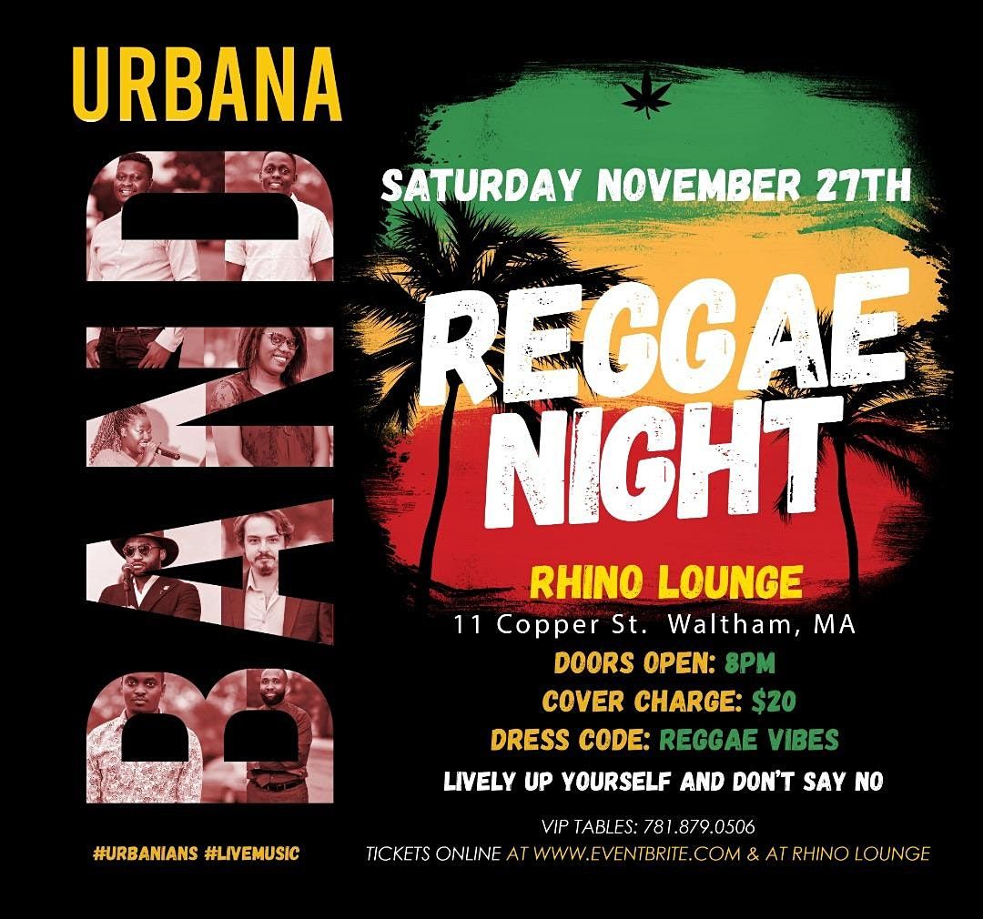 URBANA BAND REGGAE NIGHT