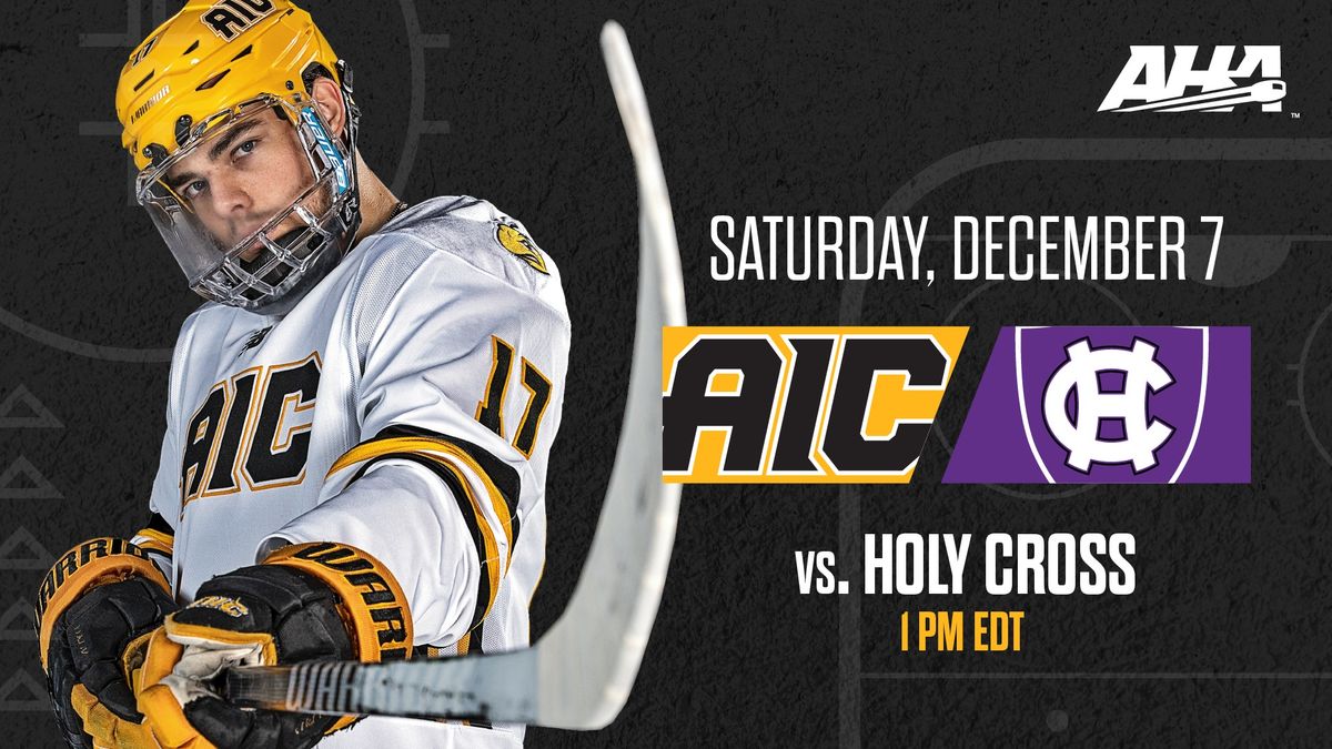 AIC Hockey vs. Holy Cross