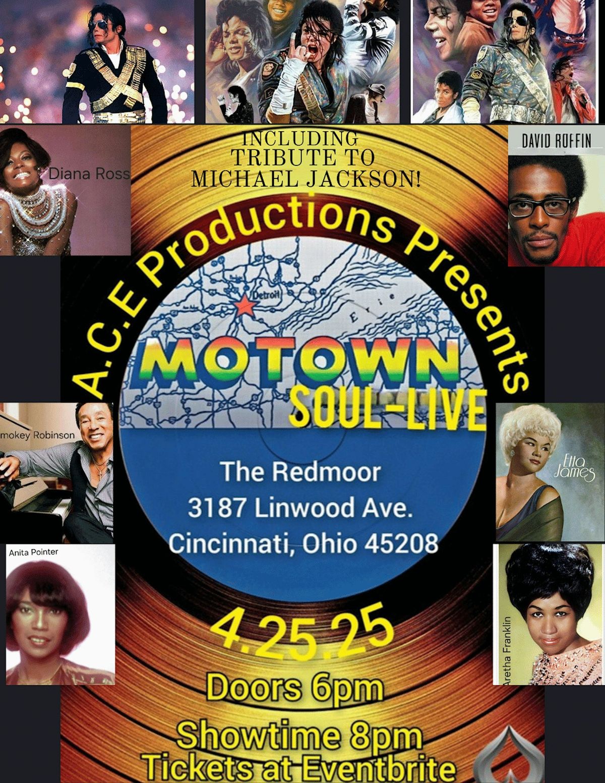 A.C.E. Productions Presents Motown ~ Soul ~ Live!