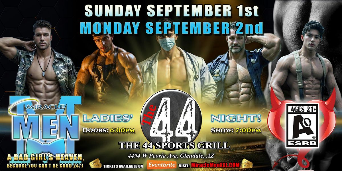 Phoenix, AZ - Miracle Men XXL Graces the Stage at The 44 Sports Grill