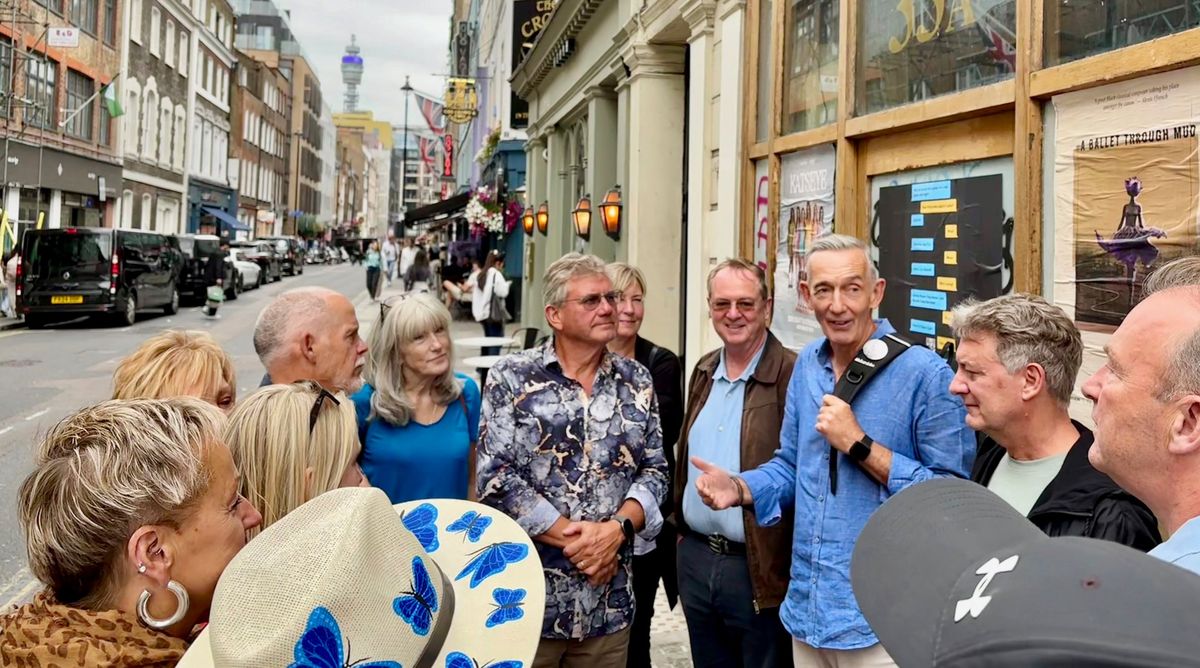 Guided London Rock & Roll walking tour of Soho