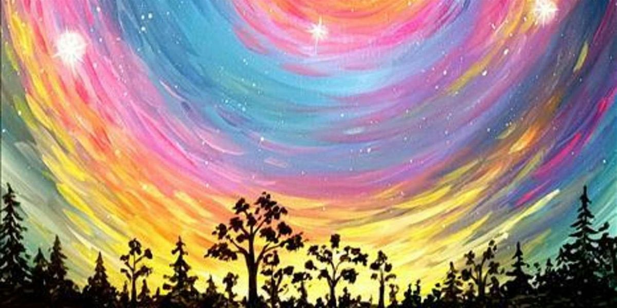 Beautiful Night Sky - Paint and Sip by Classpop!\u2122