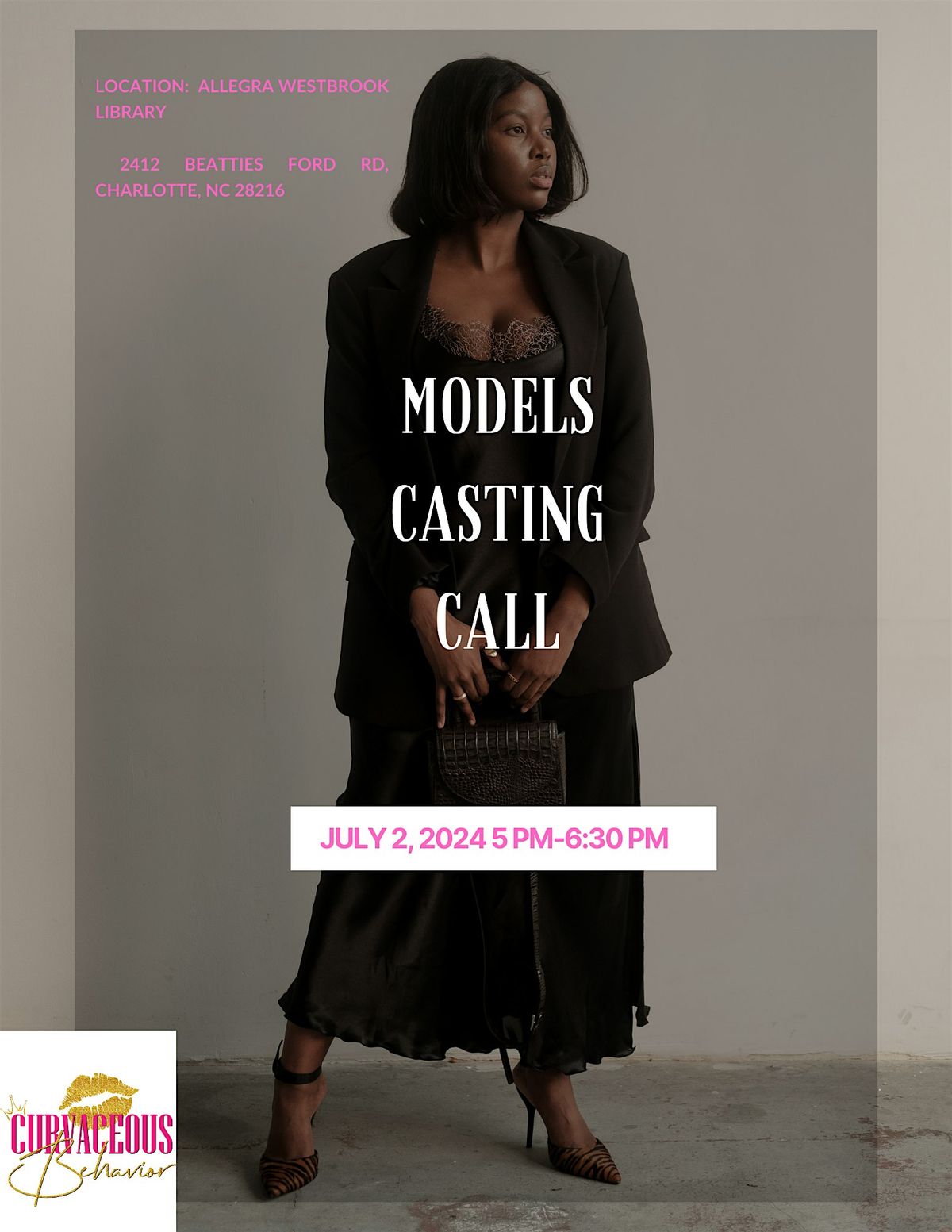 Copy of Model Casting Call: Back 2 School Fashion Show