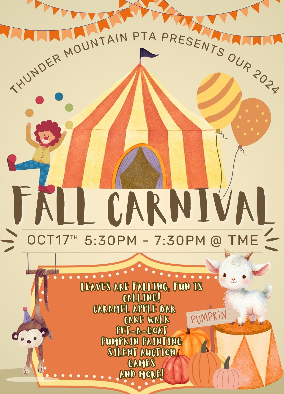 Thunder Mountain Elementary School Fall Carnival