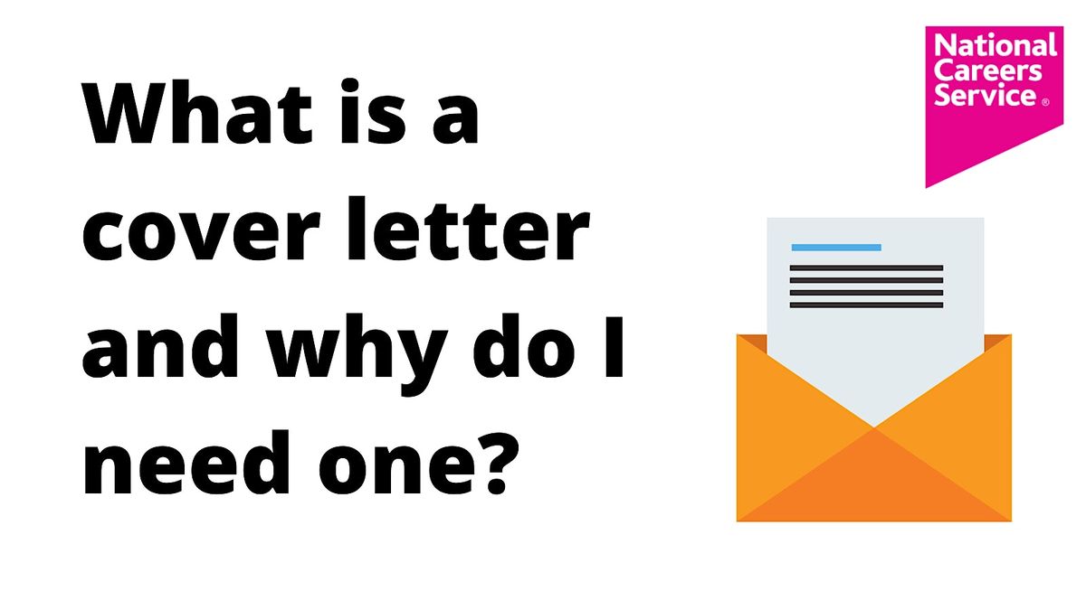 What is a cover letter and why do I need one?
