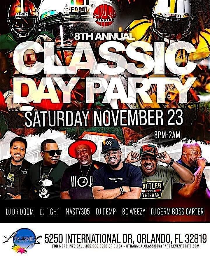 8th Annual Classic Day Party