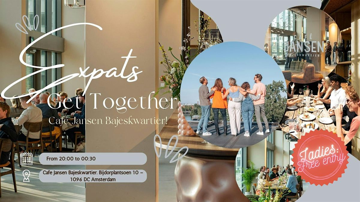 Expats get together: Drinks and mingle on the terrace @ Caf\u00e9 Jansen