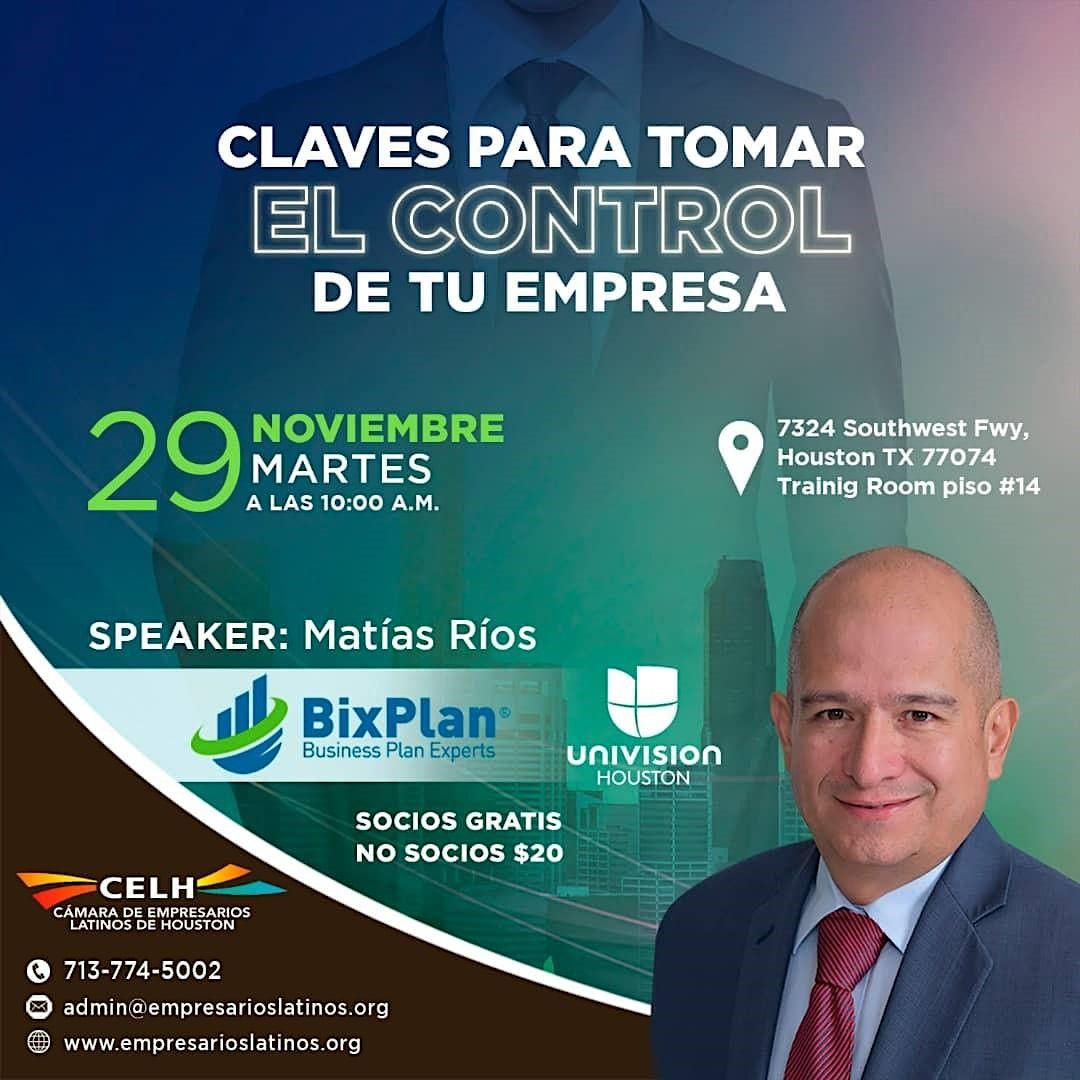 Segundo de cuarto workshops - Claves para tomar control de tu empresa