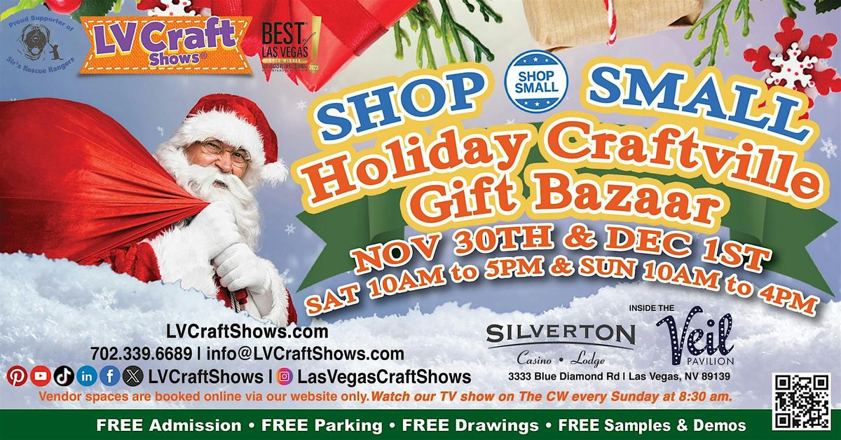 Shop Small Holiday Craftville Gift Bazaar