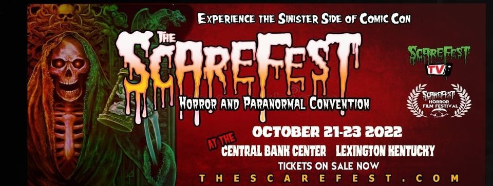 Scarefest Examples Scarefest 2022, Central Bank Center, Lexington, 21 October to 23 October