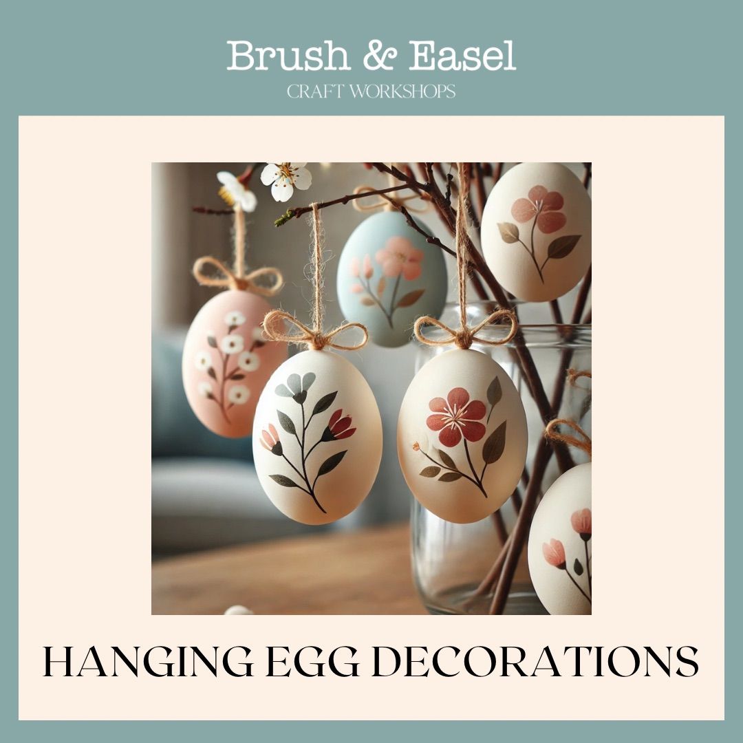 Hanging Easter Egg Painting & Fizz - Barn Social - Meriden