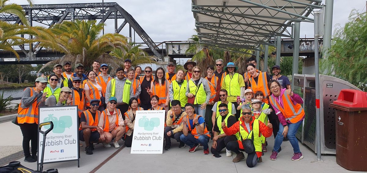 Maribyrnong River Bank Clean Up