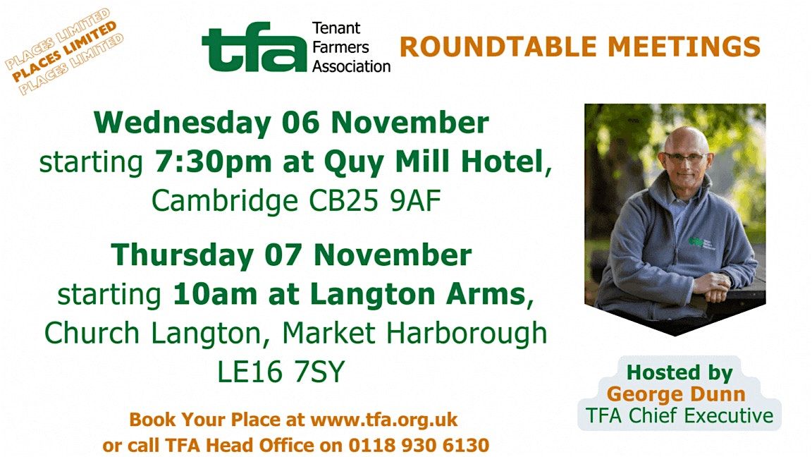 TFA Roundtable Meeting (Cambridge) - 06 November