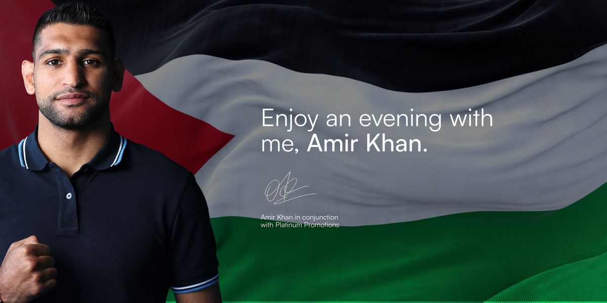 An evening with Amir Khan | London