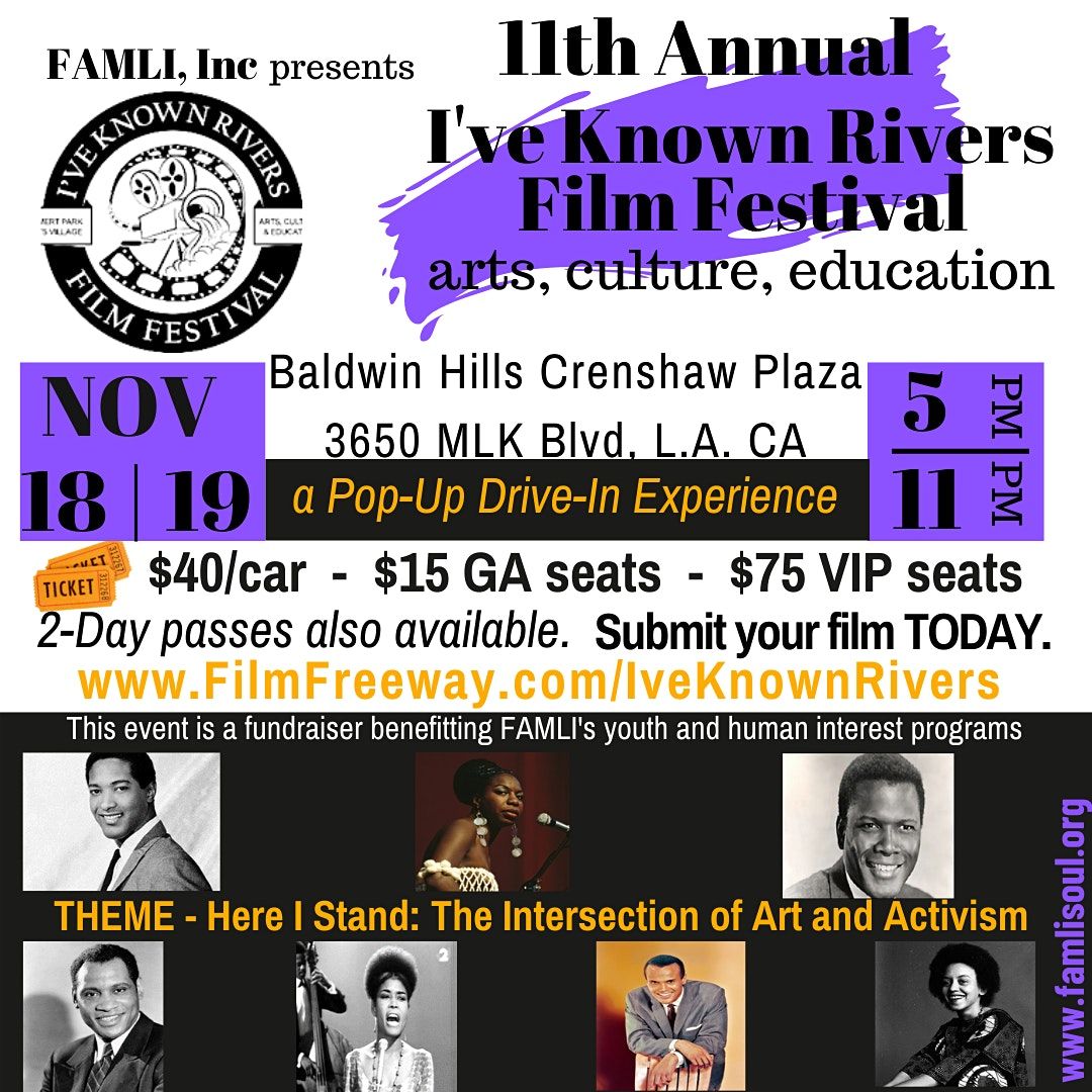 11th Annual I'VE KNOWN RIVERS Film Festival