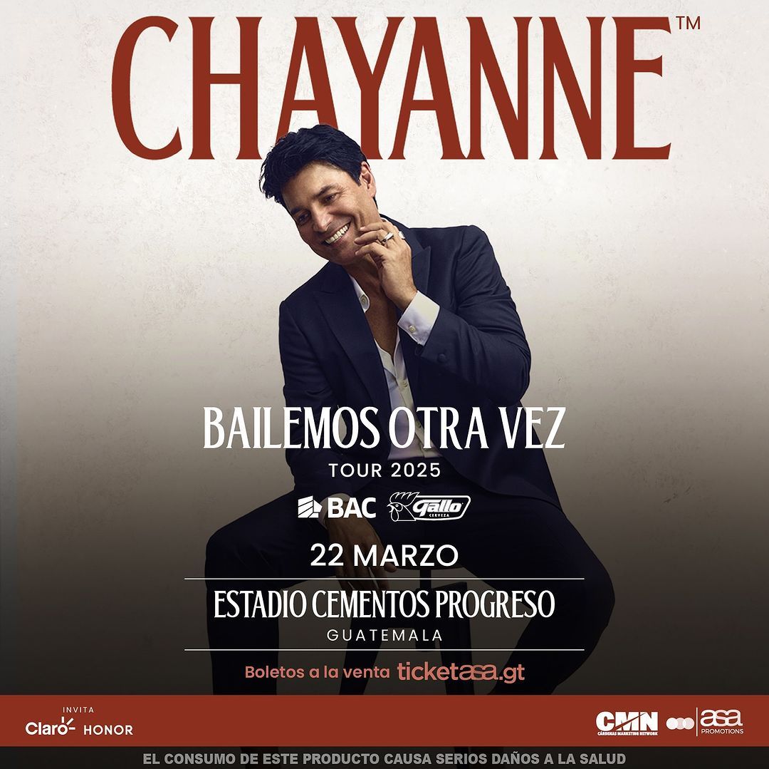 Chayanne en Guatemala