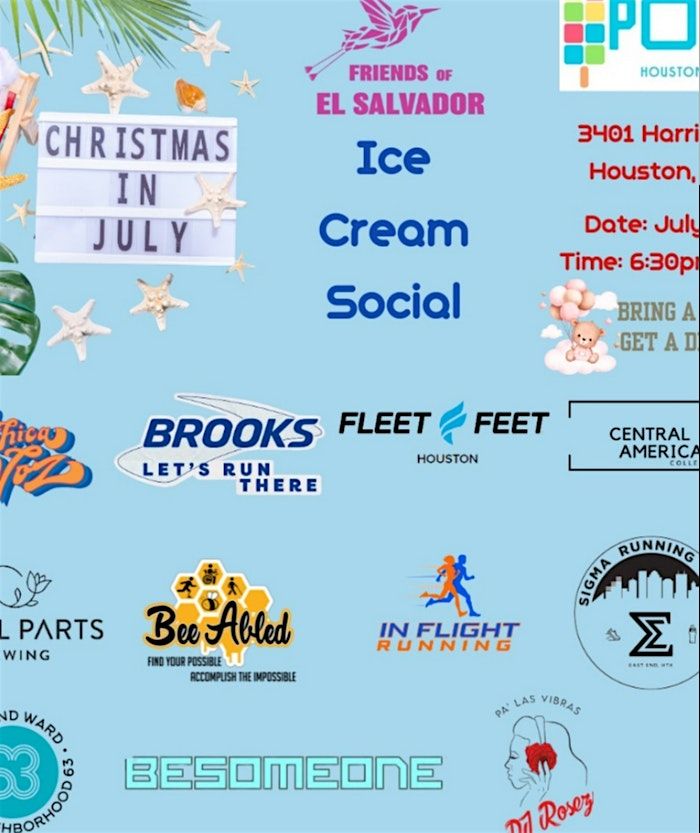 RSVP through SweatPals: Christmas in July ice cream run