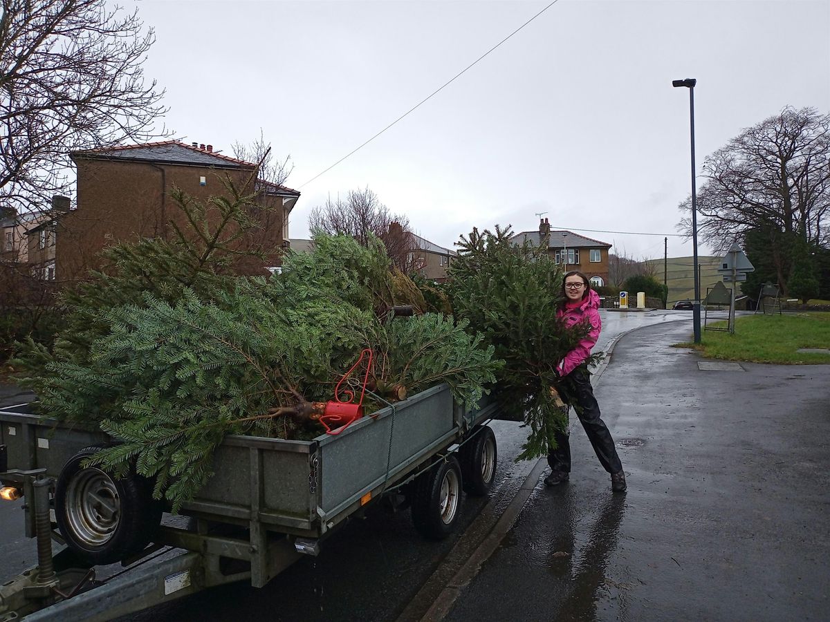 Young Farmers Charity Christmas Treecycling for Sue Ryder