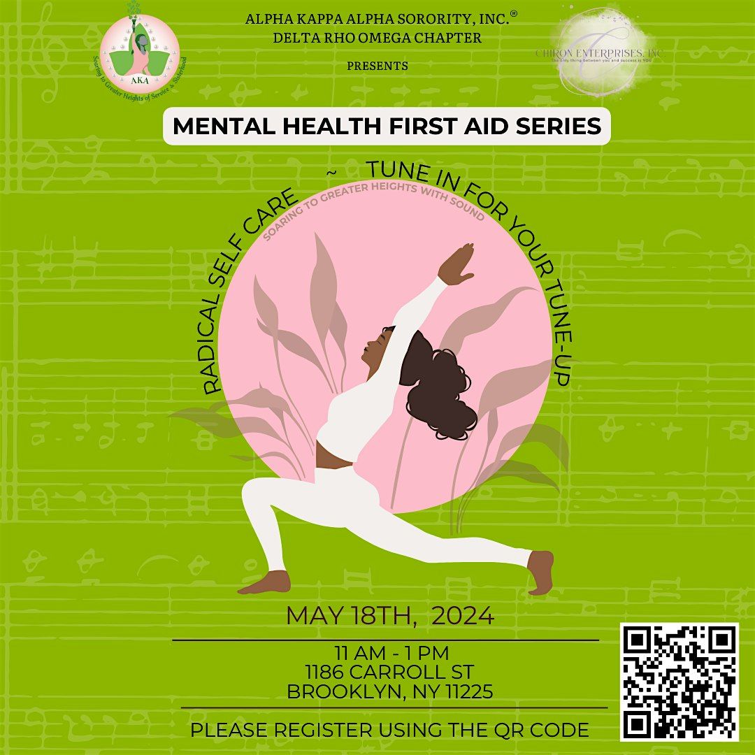 Alpha Kappa Alpha Sorority, Inc., Delta Rho Omega Chapter, Mental Health First Aid Series