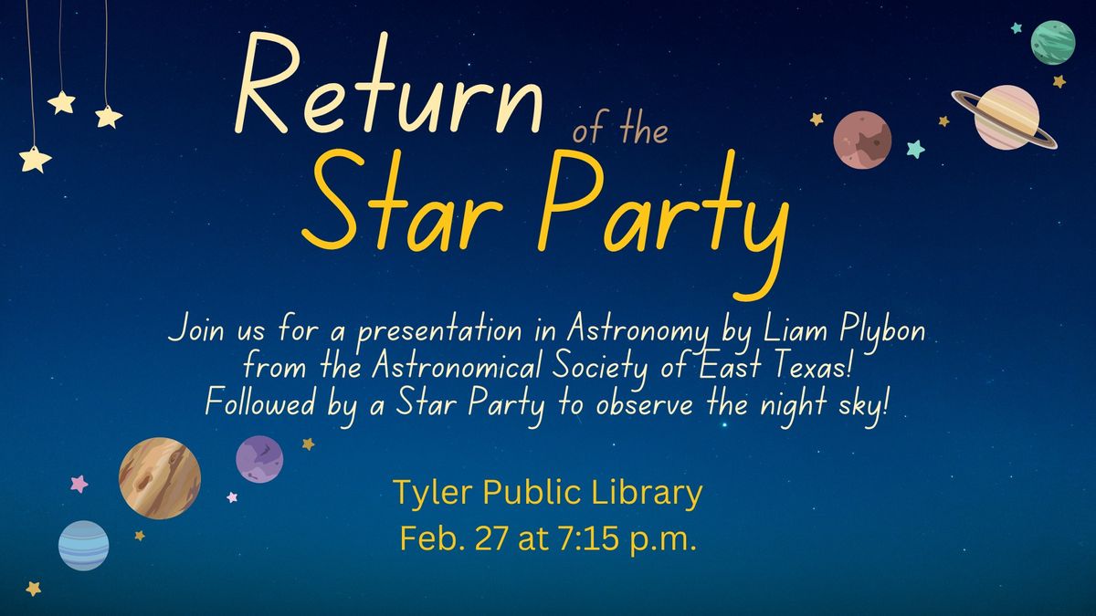 Return of the Star Party