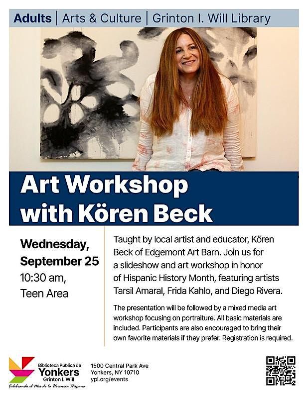 Art Workshop with K\u00f6ren Beck