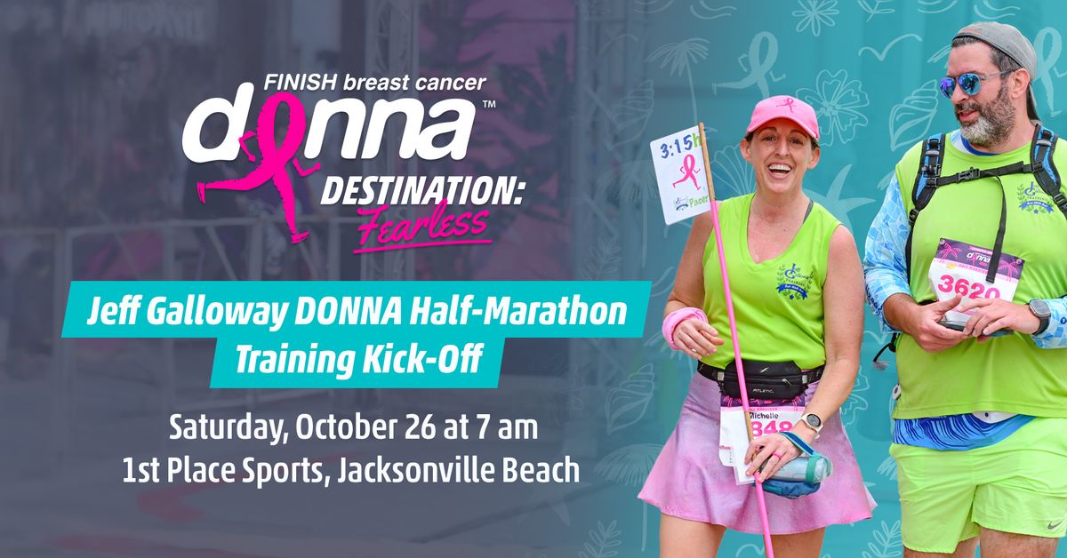 DONNA Half-Marathon Training Program Kick-off