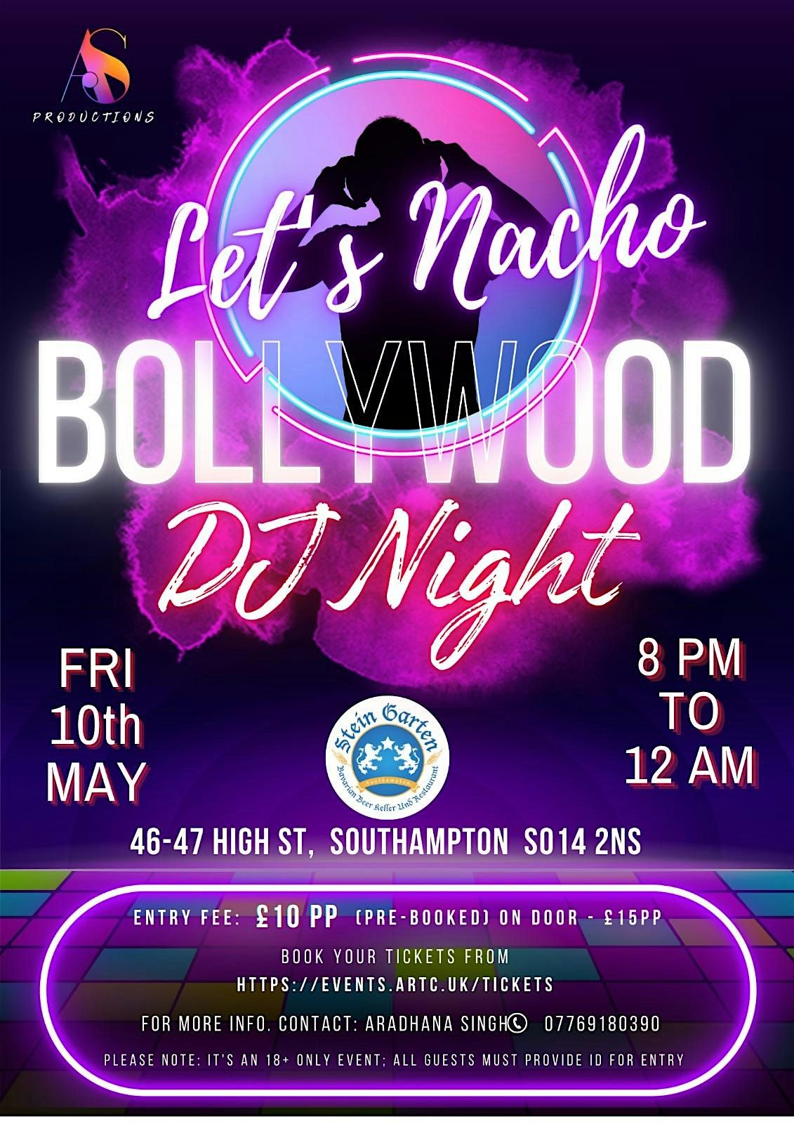 Let's Nacho Bollywood Night  Southampton - Adults only
