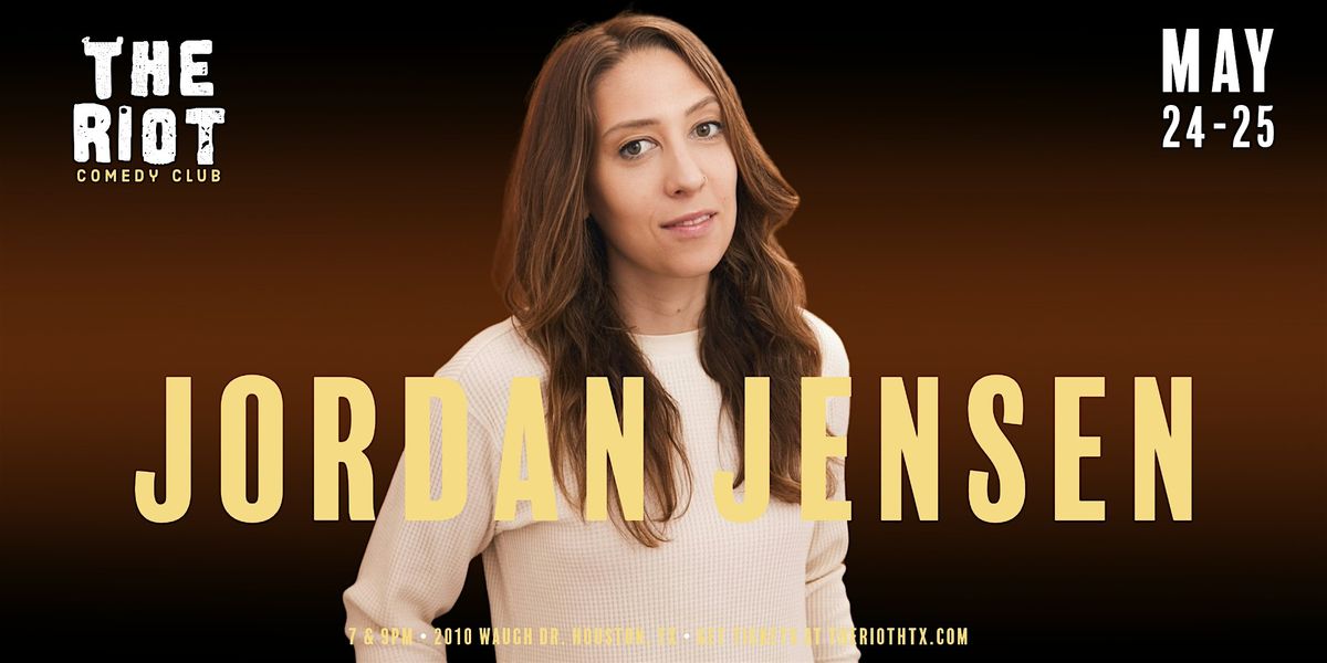 The Riot Comedy Club presents Jordan Jensen (Comedy Central, Corden)