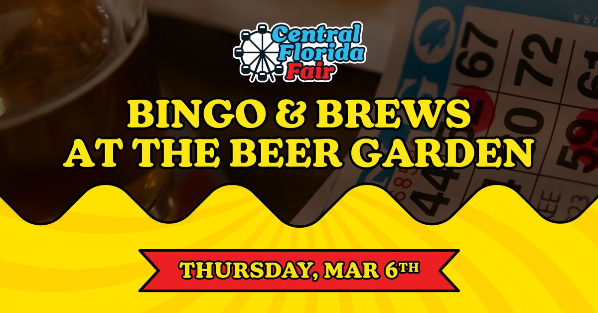 Bingo & Brews at the Beer Garden