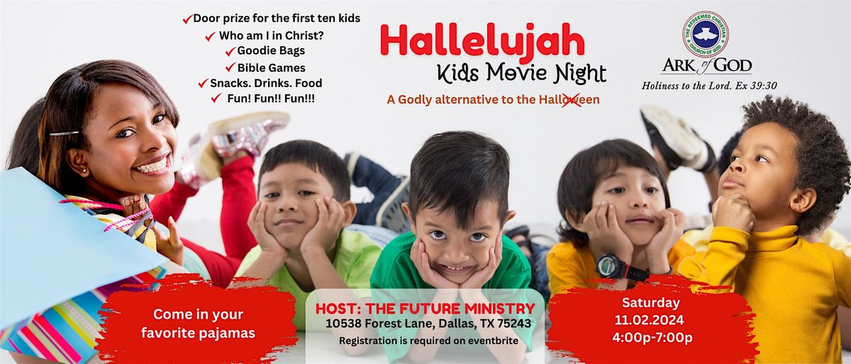 HALLELUJAH KIDS MOVIE NIGHT