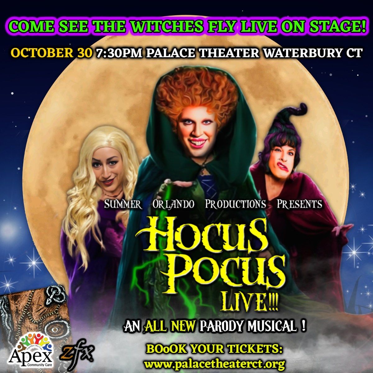 Apex Community Care Presents: Hocus Pocus Live!