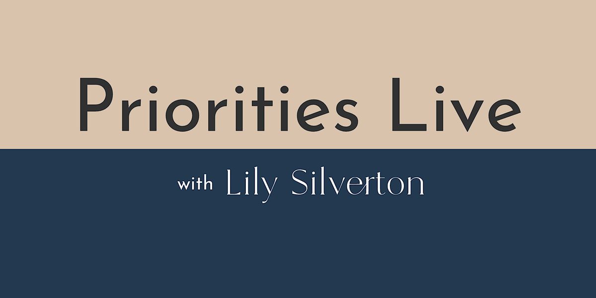 Priorities Live: Building & Bolstering Resilience