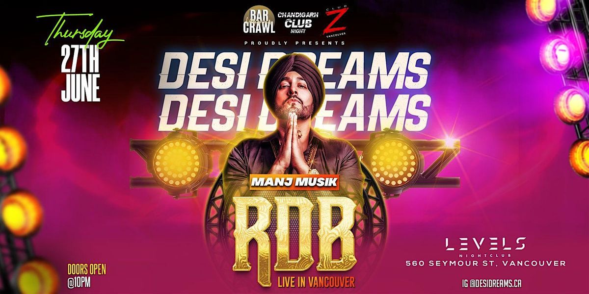 Manj Musik RDB Concert - Live in Vancouver