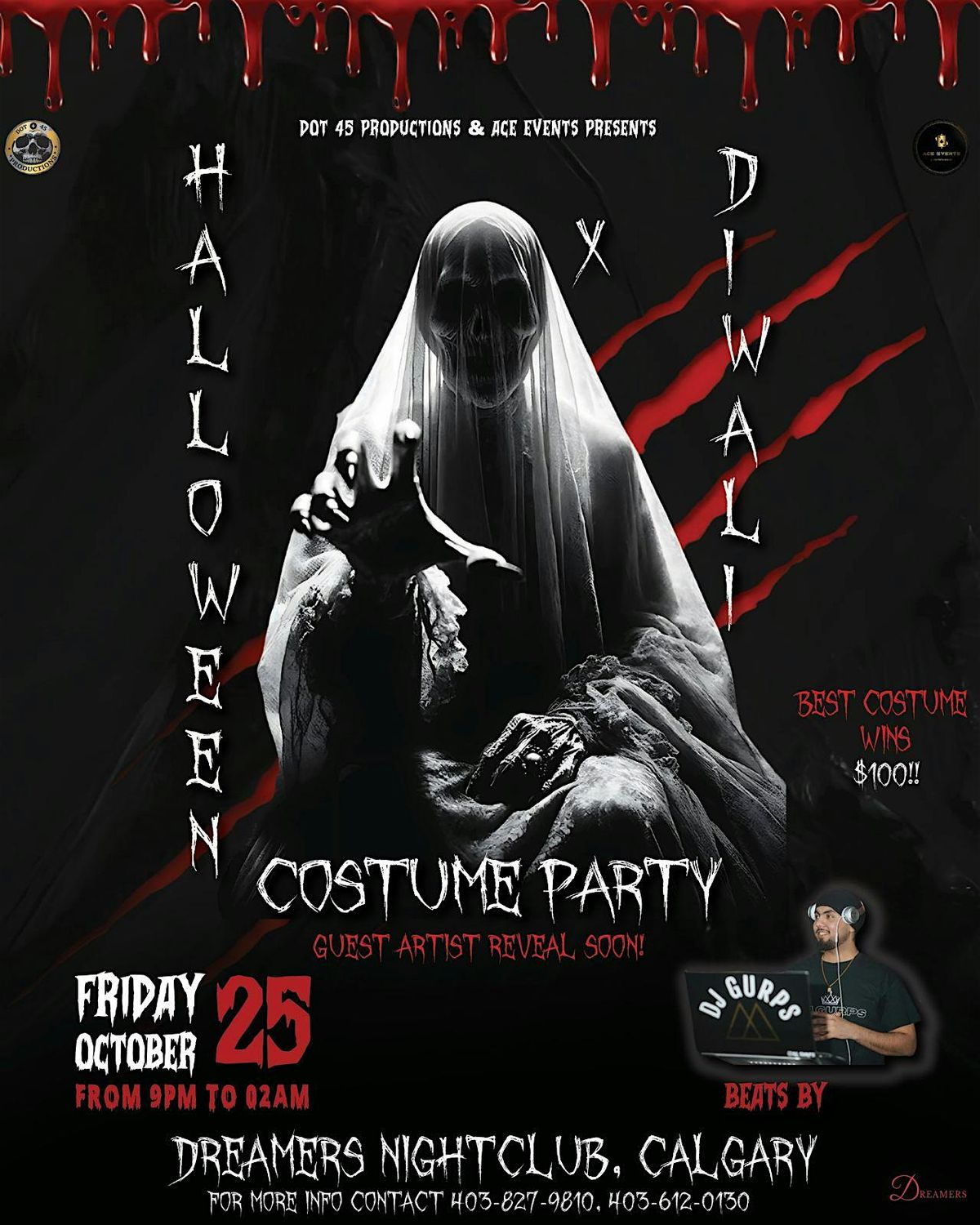 Halloween X Diwali Costume Party