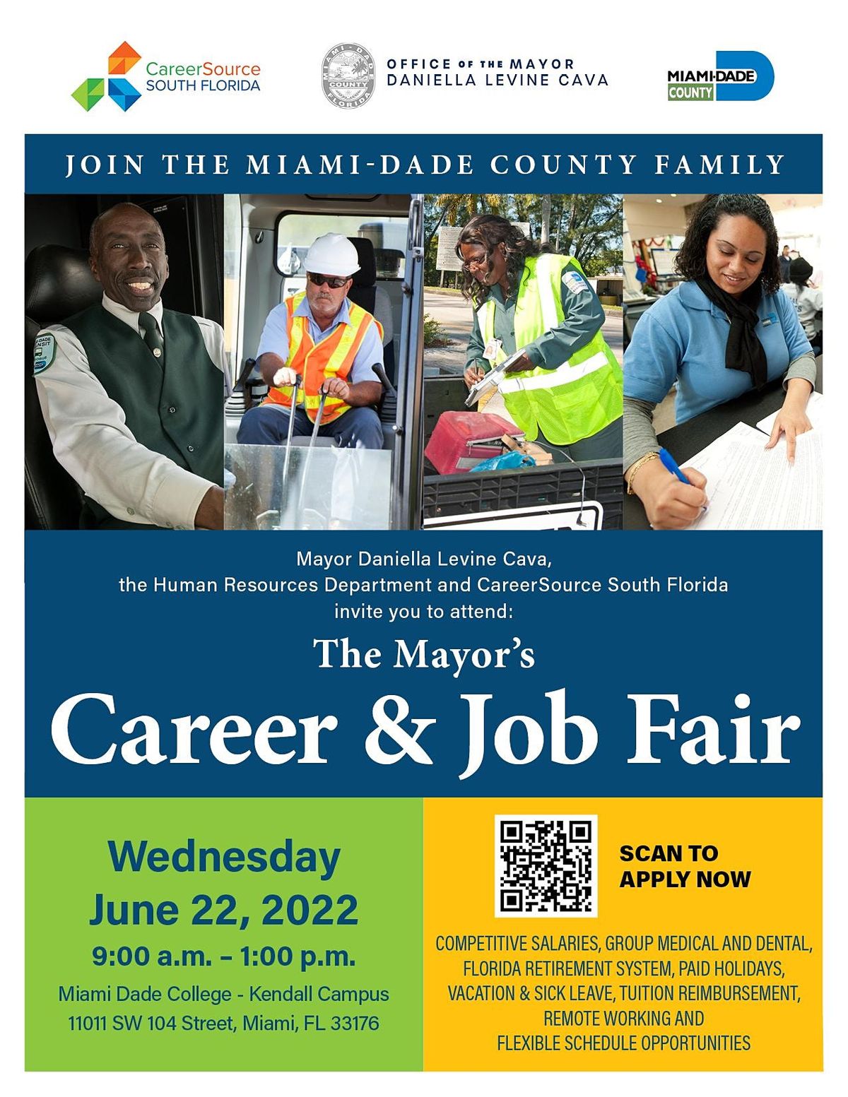 Miami-Dade County Hiring Fair - Job Offers on the Spot!