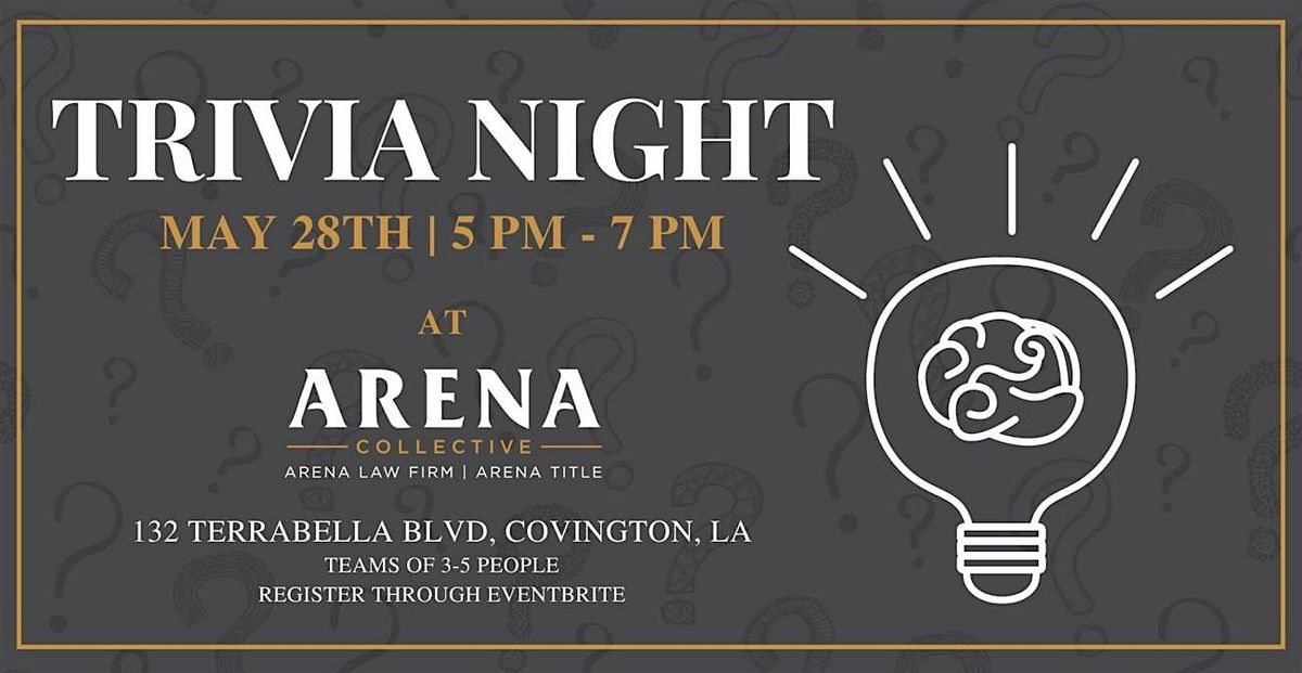 Trivia Night at Arena Collective