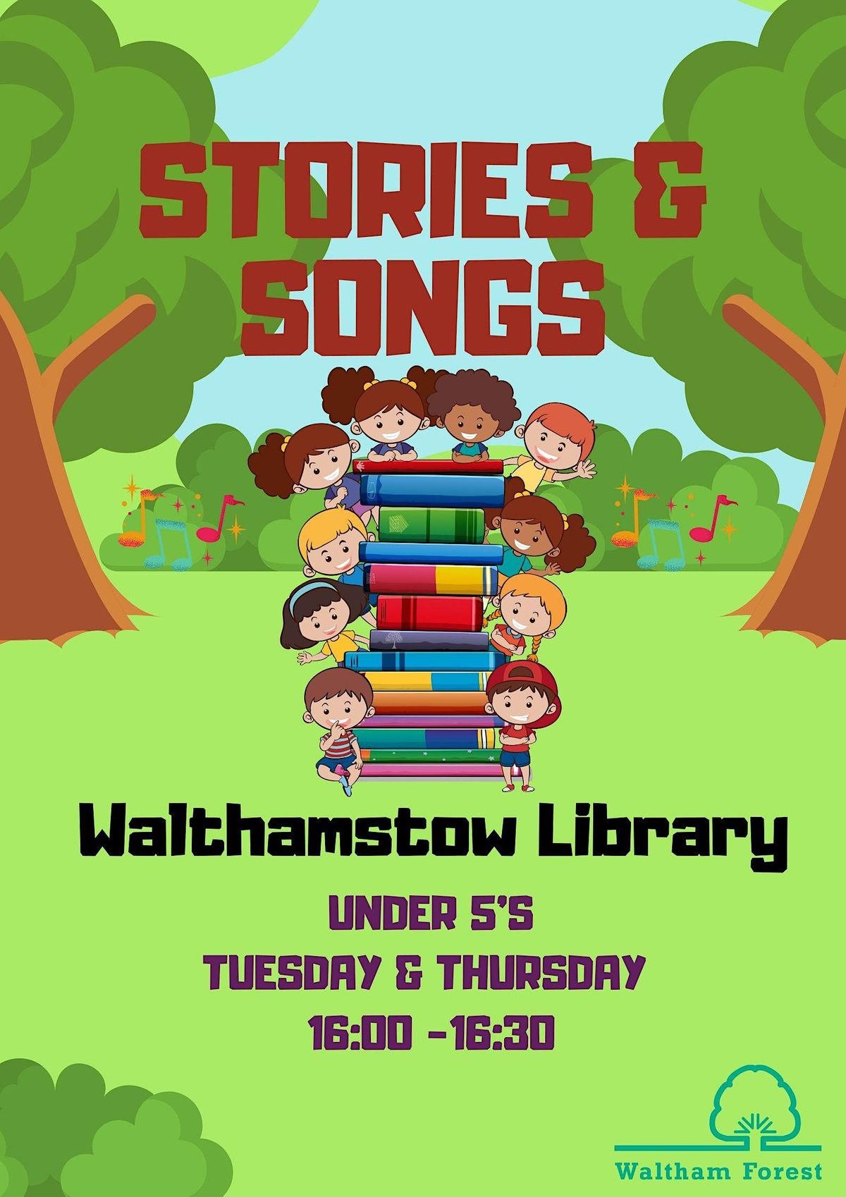 Stories and Songs at Walthamstow Library