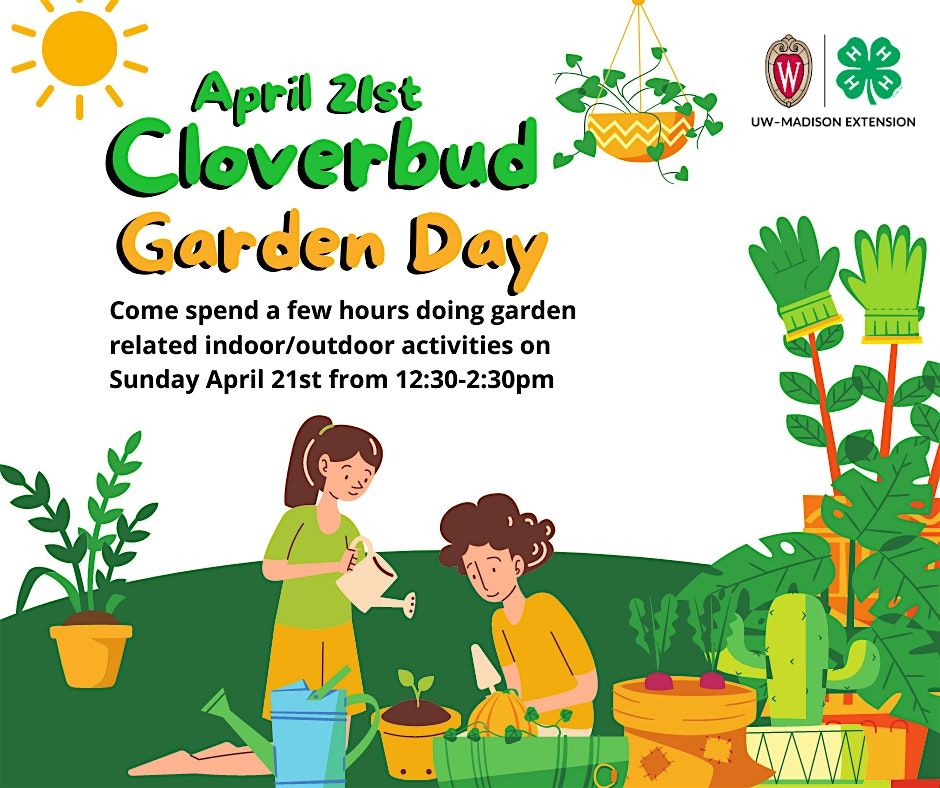 Cloverbud Garden Day